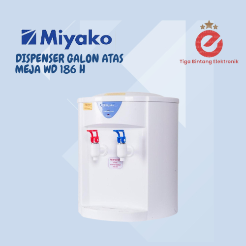 Jual Dispenser Galon Atas Miyako WD 186 Dudukan Meja Shopee Indonesia