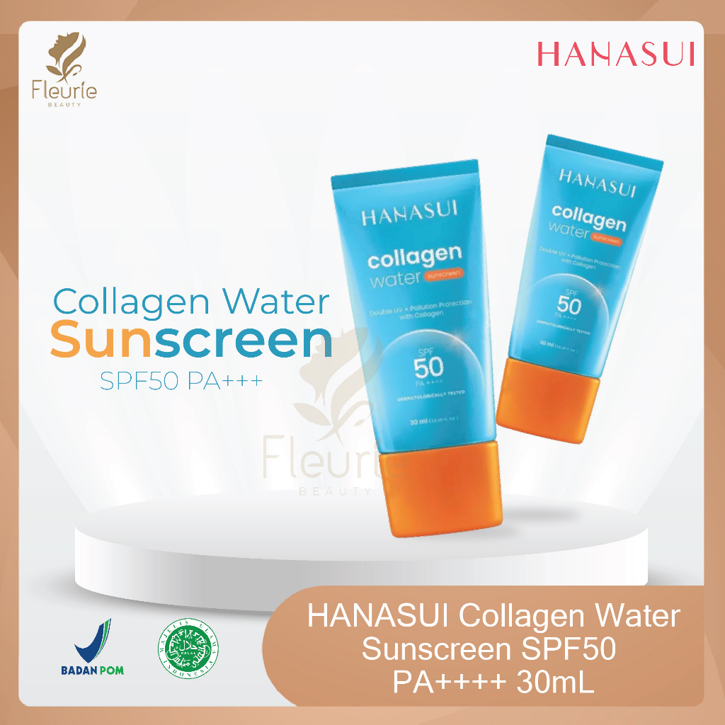 Jual HANASUI Collagen Water Sunscreen SPF50 PA 30ml Hanasui