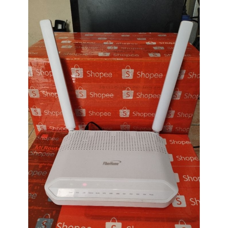 Jual Router Fiberhome Onu Hg F Dual Band Unit Adaptor Shopee