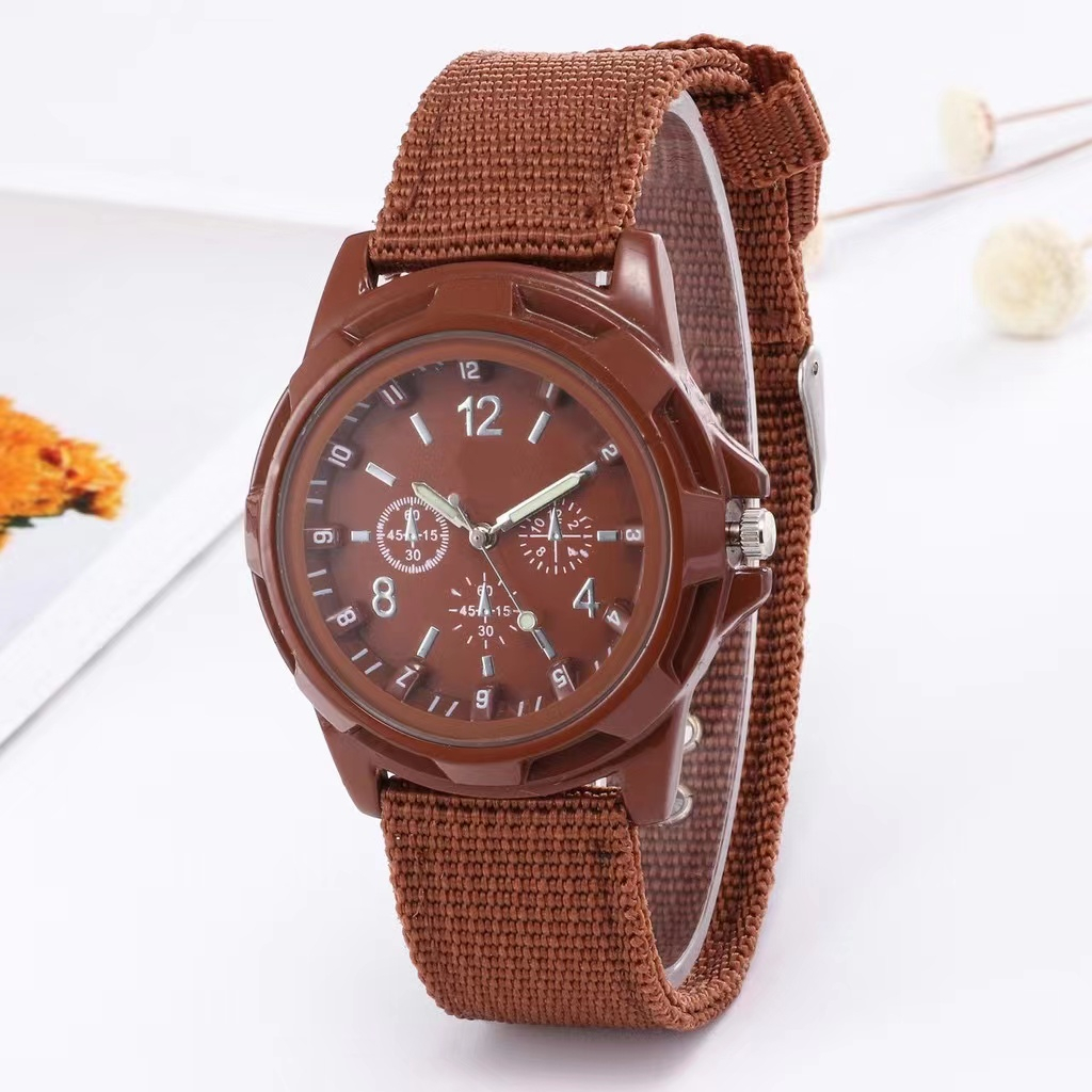 Jual Sayishop Jam Tangan Pria Gemius Army Tali Bahan Canvas Gemius Jam