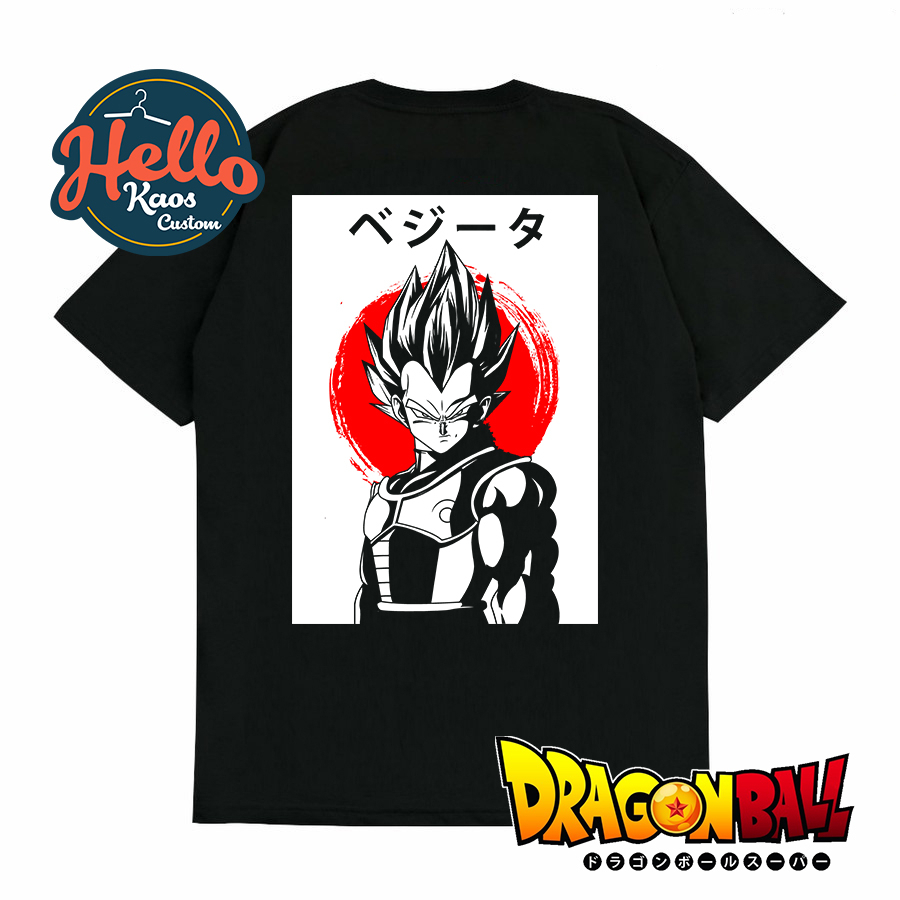 Jual Baju Kaos T Shirt Kostum Anime Dragon Ball Figure Vegeta Shopee