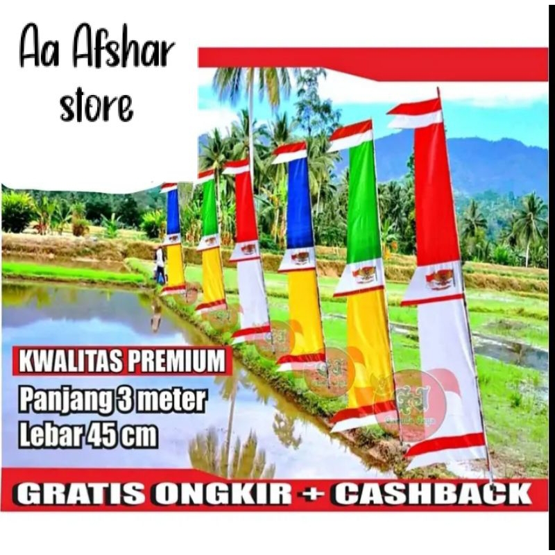 Jual Bendera Umbul Bandir Garuda Merah Putih Shopee Indonesia