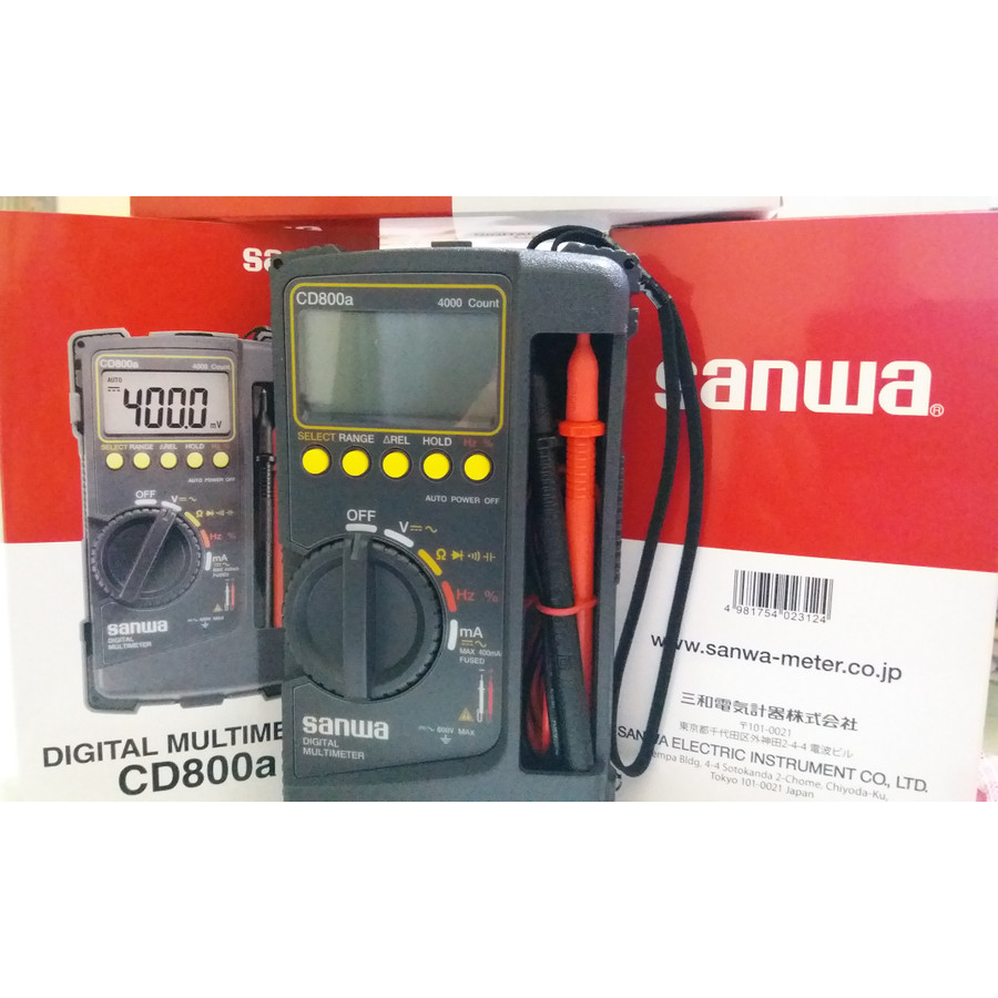 Jual Digital Multimeter SANWA CD800A Shopee Indonesia