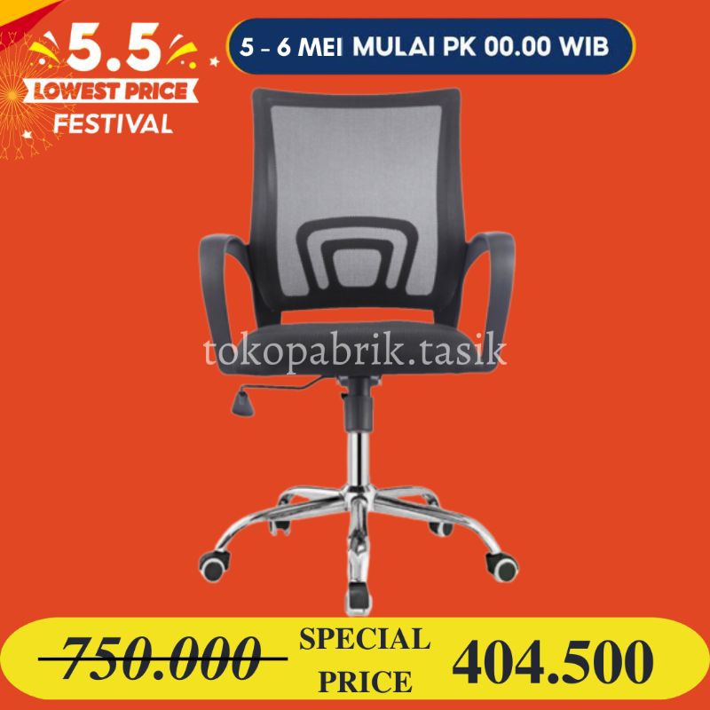 Jual Kursi Staff Hidrolik Kursi Jaring Importa Kursi Kantor Modern