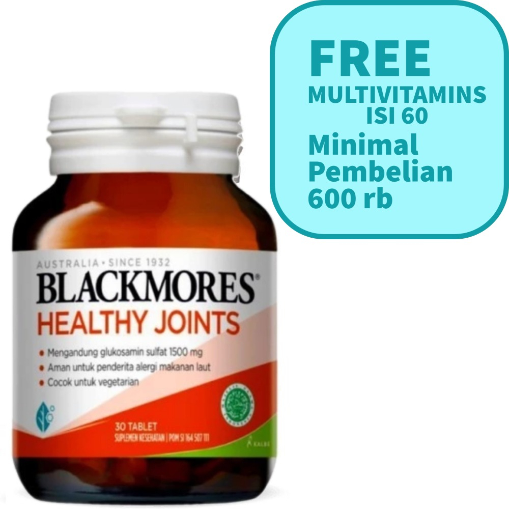 Jual BLACKMORES Healthy Joints Glucosamine Sulfate 1500 30 90 Tablet