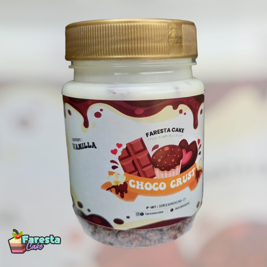 Jual CRUNCHY CHOCO JAR CRUST Choco Crunchy In Jar Coklat Crispy Lumer