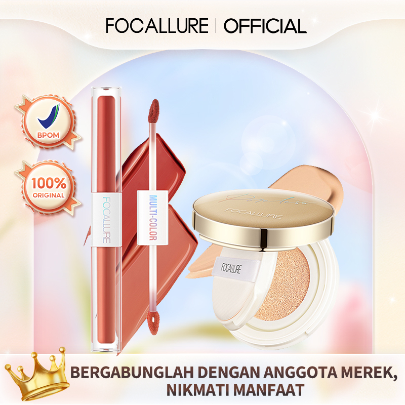 Jual Focallure Pcs Set Poreless Bb Cushion In Matte Lipstick