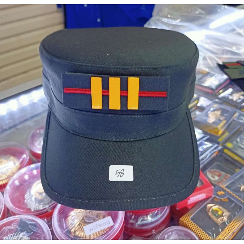 Jual Topi Pet Komando PDH AD Pangkat Kapten Logam Timbul Shopee