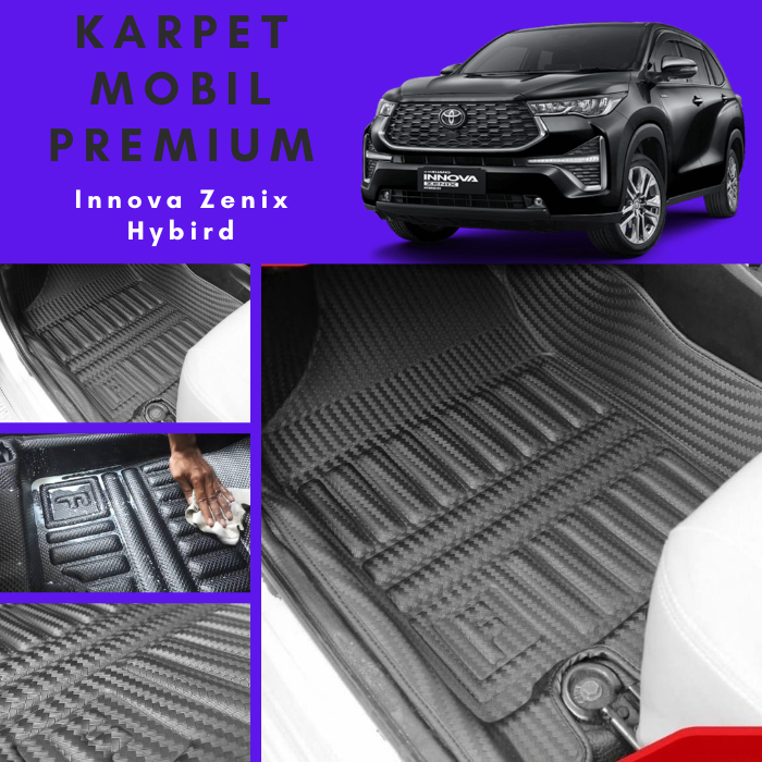 Jual Karpet Mobil D Innova Zenix Hybrid Premium Car Carpet Carbon D