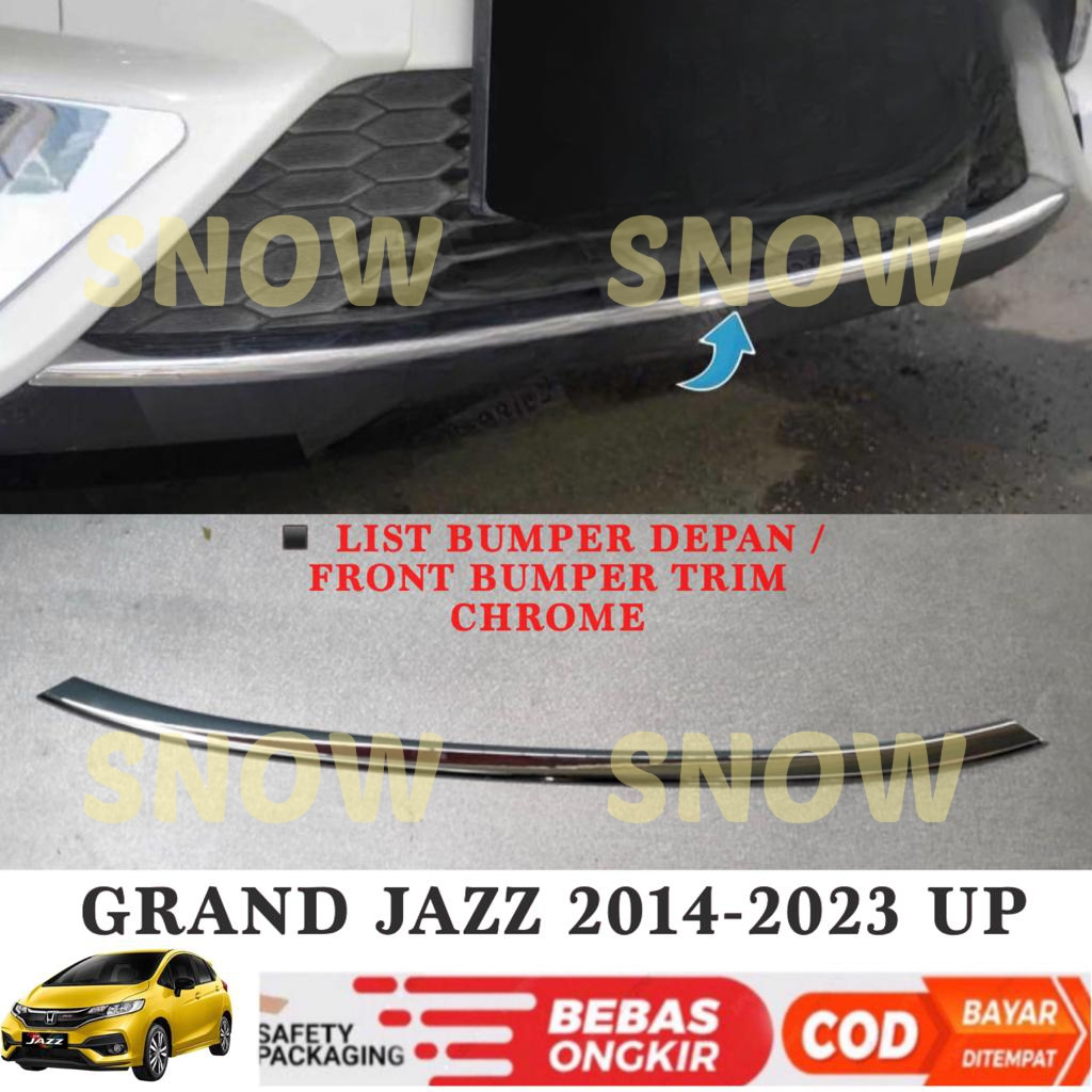 Jual List Bumper Depan Bawah Grand All New Jazz Front