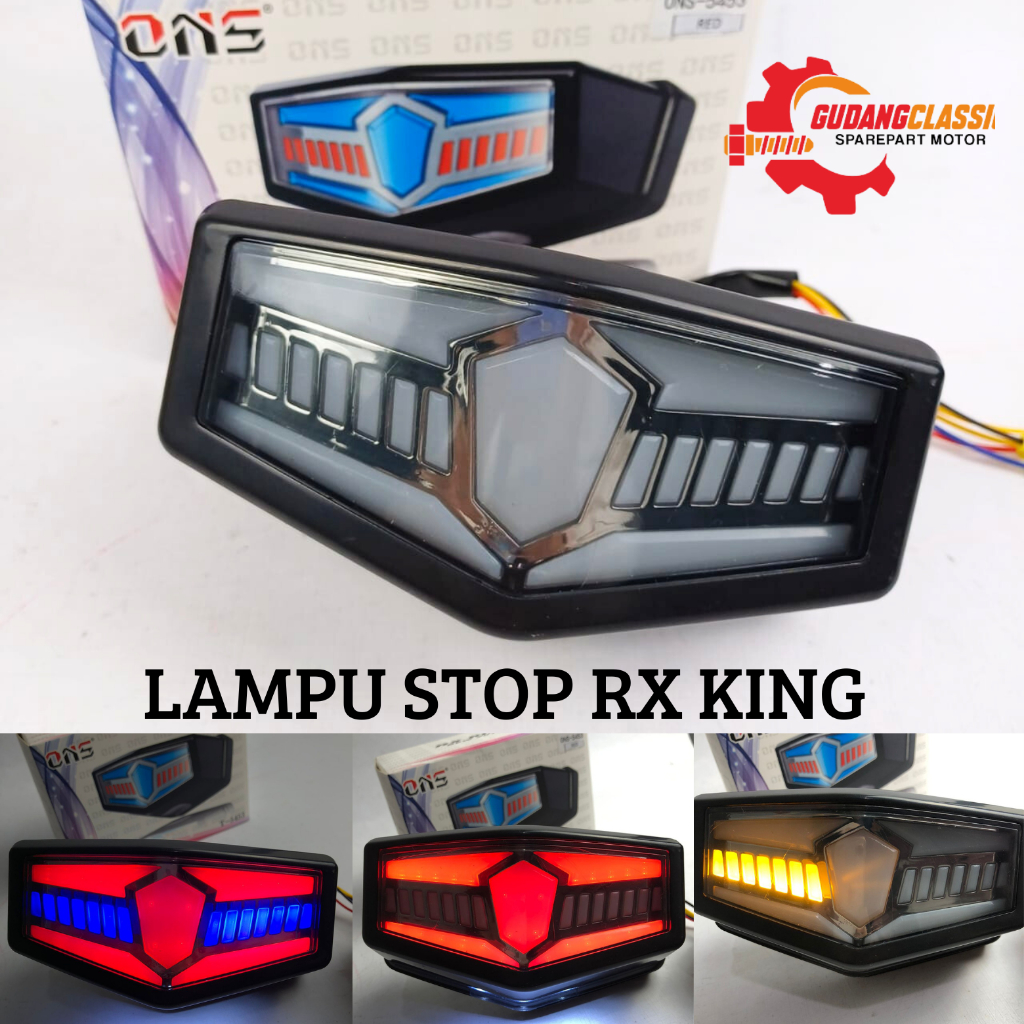 Jual Lampu Stop Belakang Rx King Led Runing Lampu Stop Rx King Lampu Rx