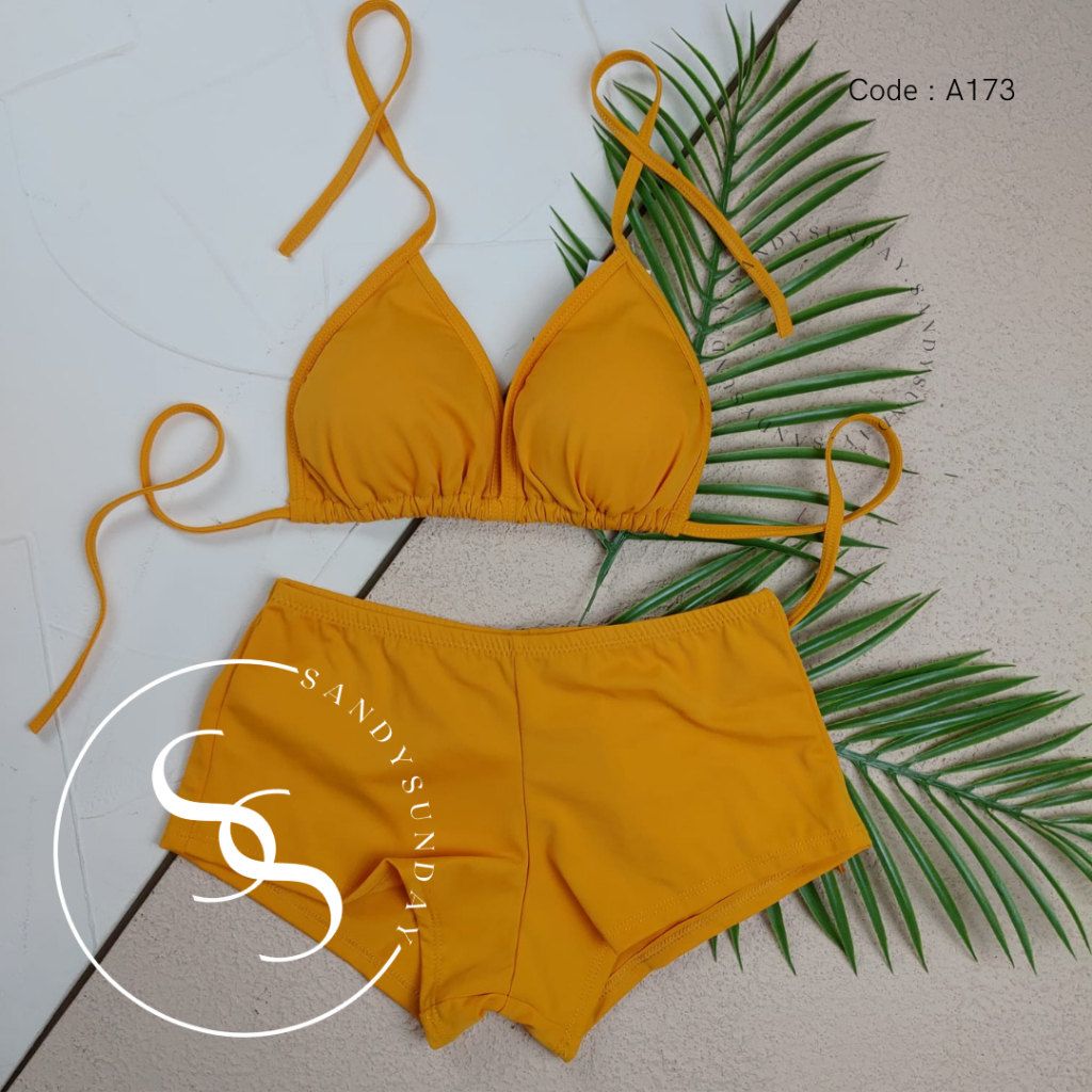 Jual Bikini Set Segitiga Boxer Bikini Pantai Bikini Sexy Bikini