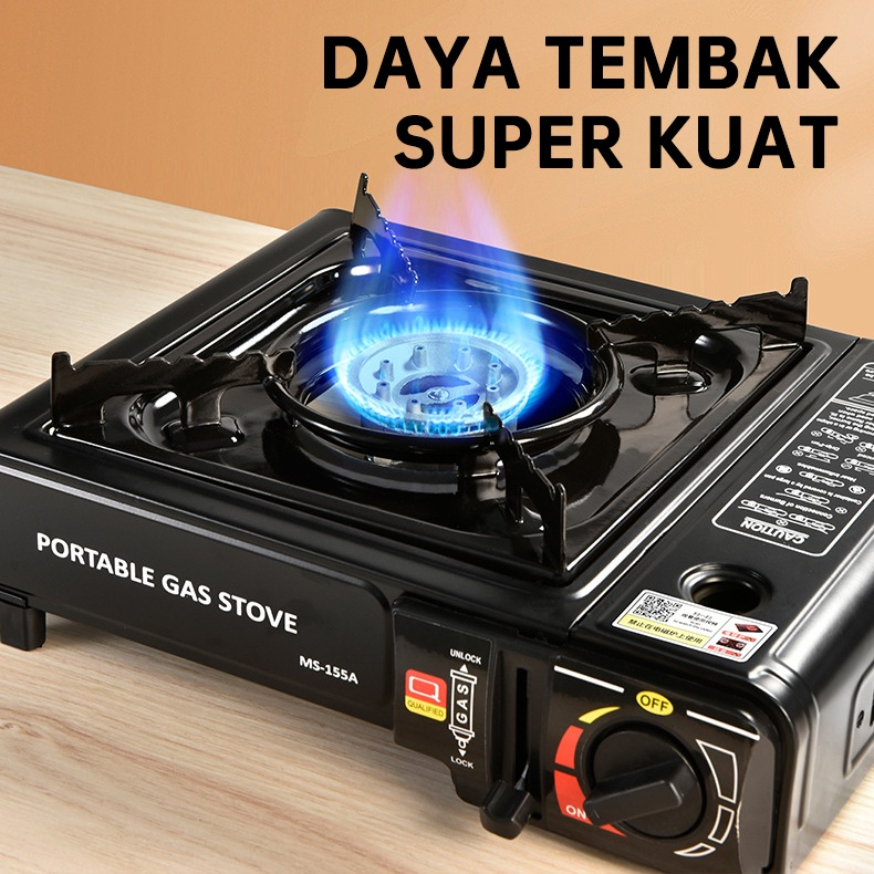 Jual Kompor Gas Portable 2900W Kompor Portable HI COOK Penyesuaian Api