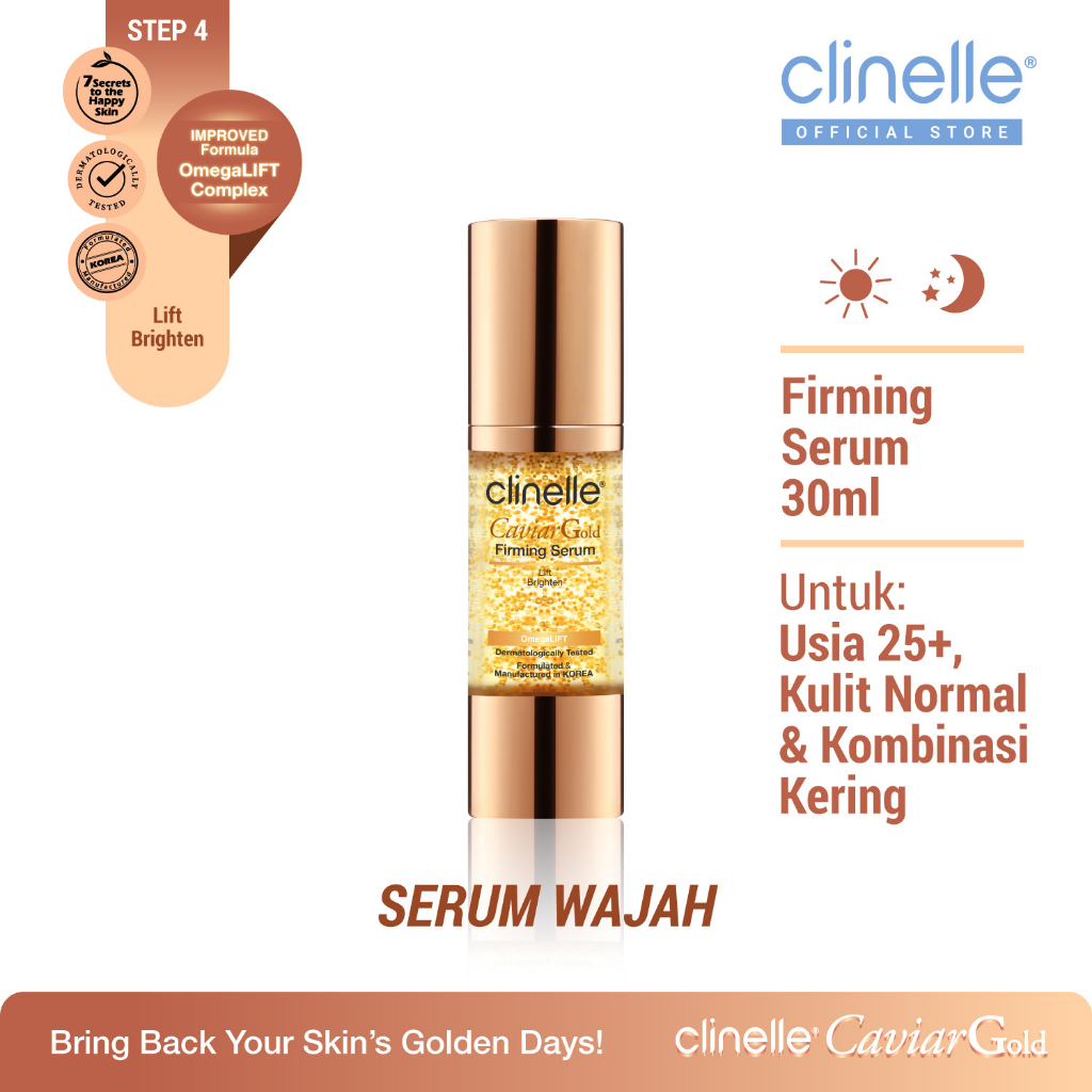 Jual Clinelle Caviar Gold Firming Serum Ml Serum Wajah Kulit Anti