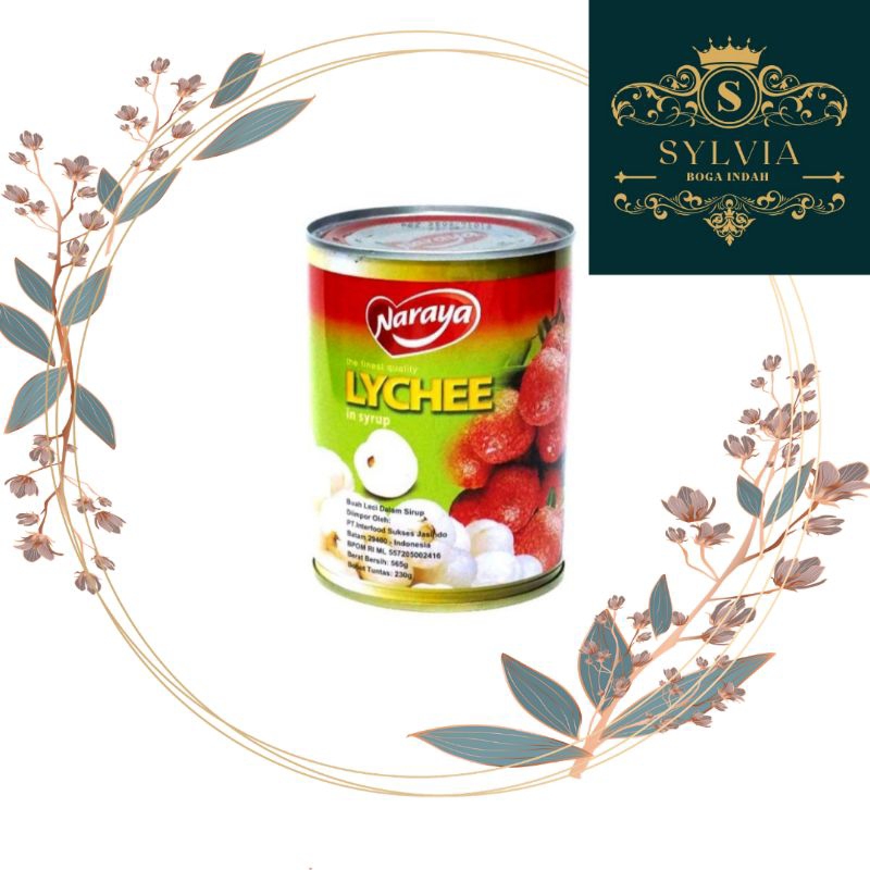 Jual Naraya Lychee Leci Kaleng Gr Shopee Indonesia