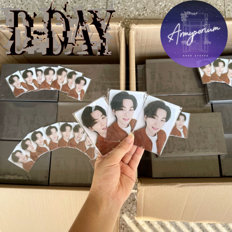 Jual Pelunasan PVC Album Agust D Suga D Day PVC Photocard Shopee