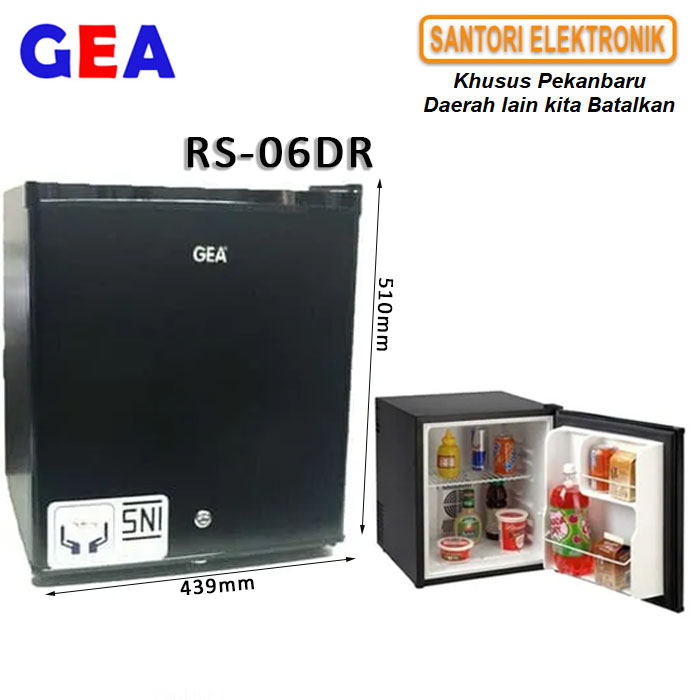 Jual KULKAS MINI BAR GEA RS 06DR RS06DR Shopee Indonesia