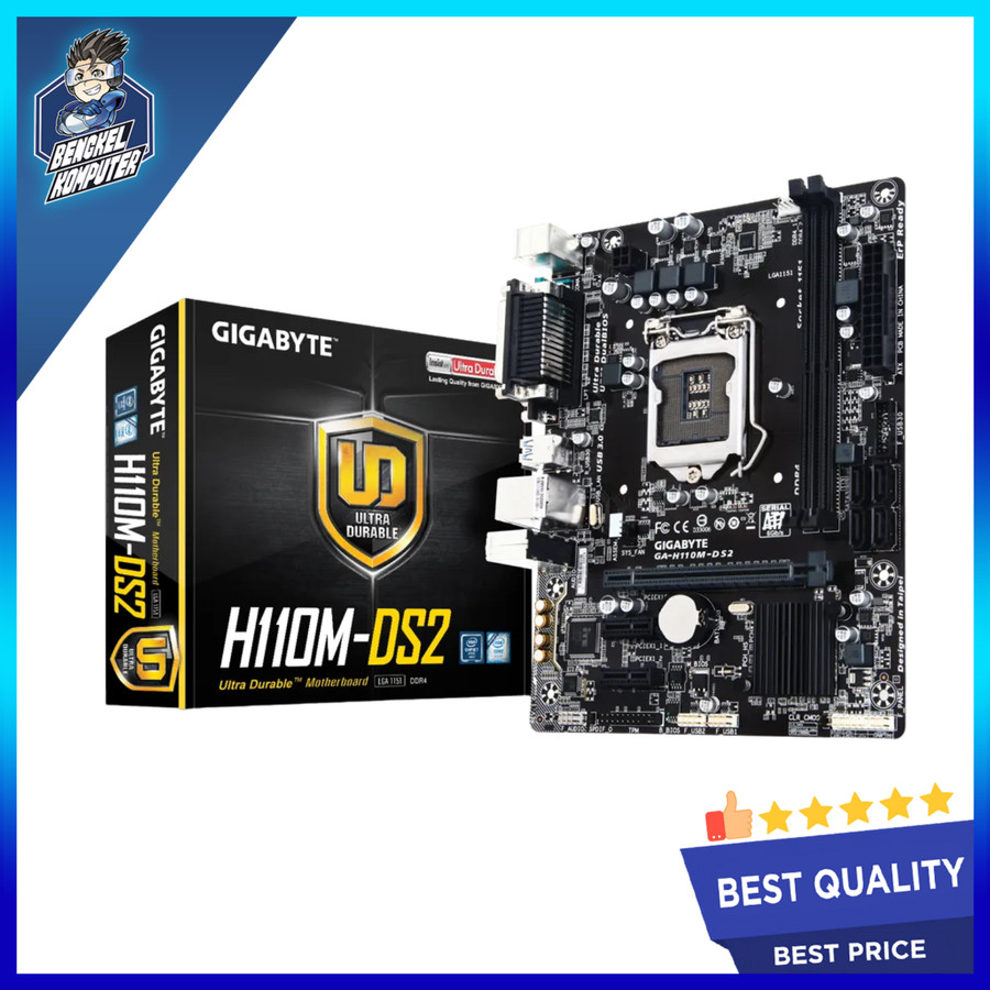 Jual MOTHERBOARD GIGABYTE GA H110M DS2 Shopee Indonesia