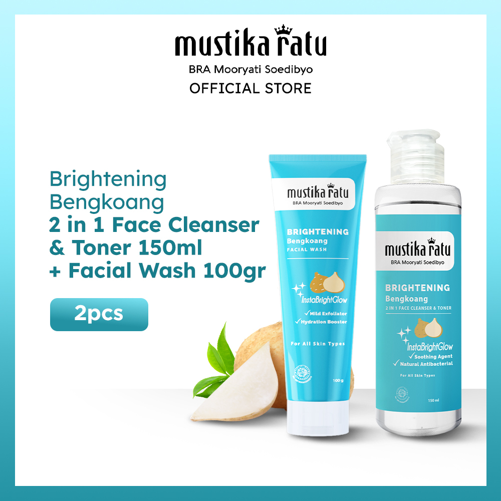 Jual Mustika Ratu Brightening Bengkoang Bundling Pp In Facial Wash