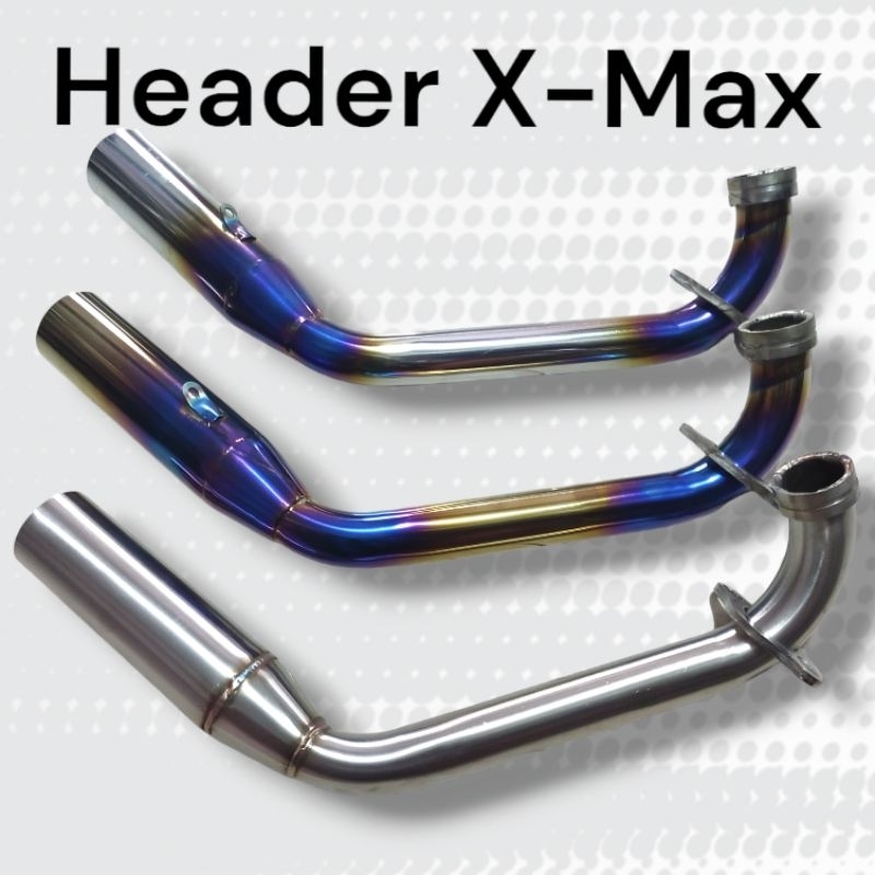 Jual Pipa Leheran Knalpot Header Xmax Sensor Non Sensor Full