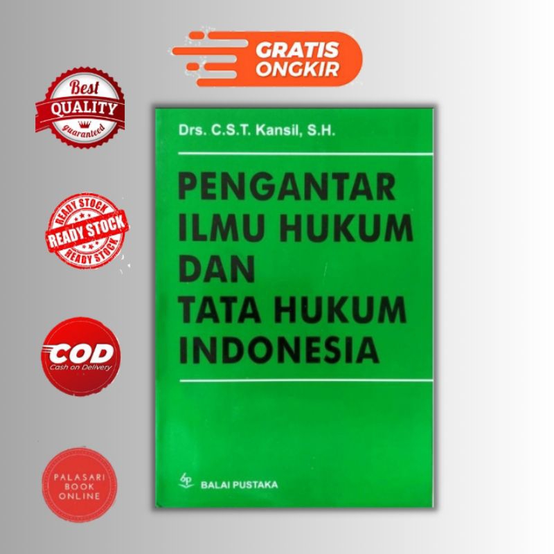 Jual BUKU PENGANTAR ILMU HUKUM DAN TATA HUKUM INDONESIA KANSIL