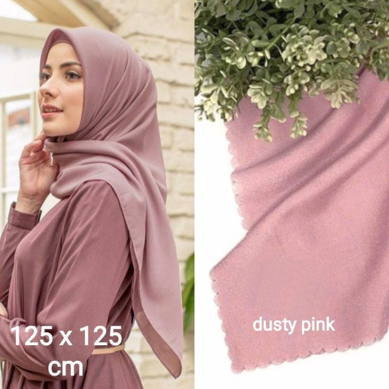 Jual Sale Hijab Syari Preminaaa Polos Cod Kerudung Voal Polos