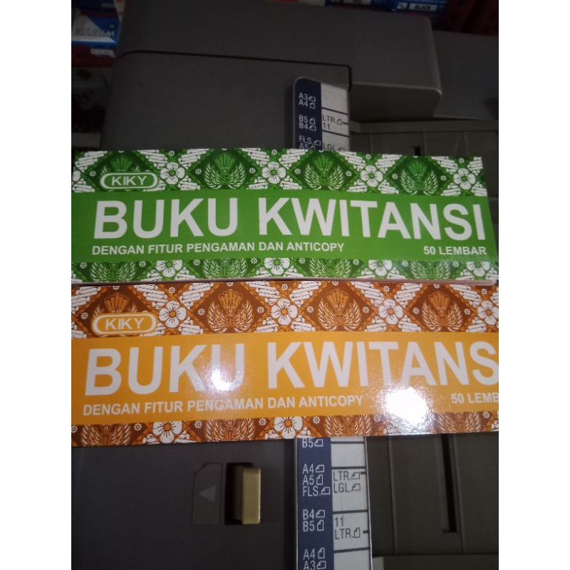 Jual Buku Kwitansi KIky Besar Isi 50lbr Shopee Indonesia