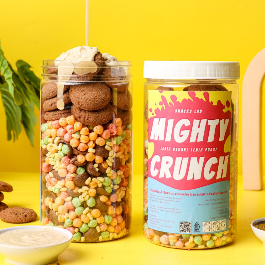 Jual Mighty Crunch Ml Cookies Sereal Lumer Crunchy By Snacks