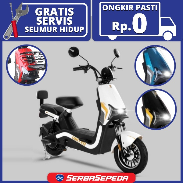 Jual United Salvador Se Moped Inci Sepeda Listrik Pengiriman