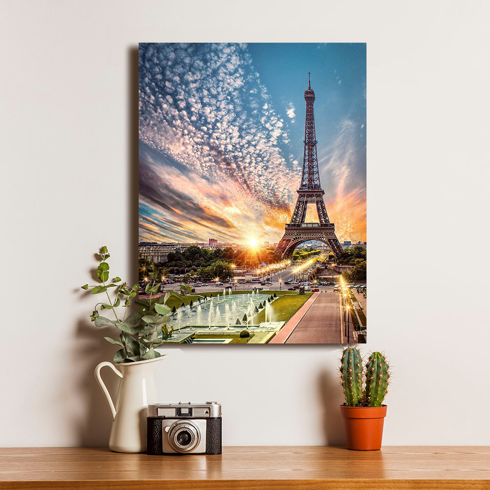 Jual Poster Destinasi Wisata Travel Menara Eiffel Paris Perancis