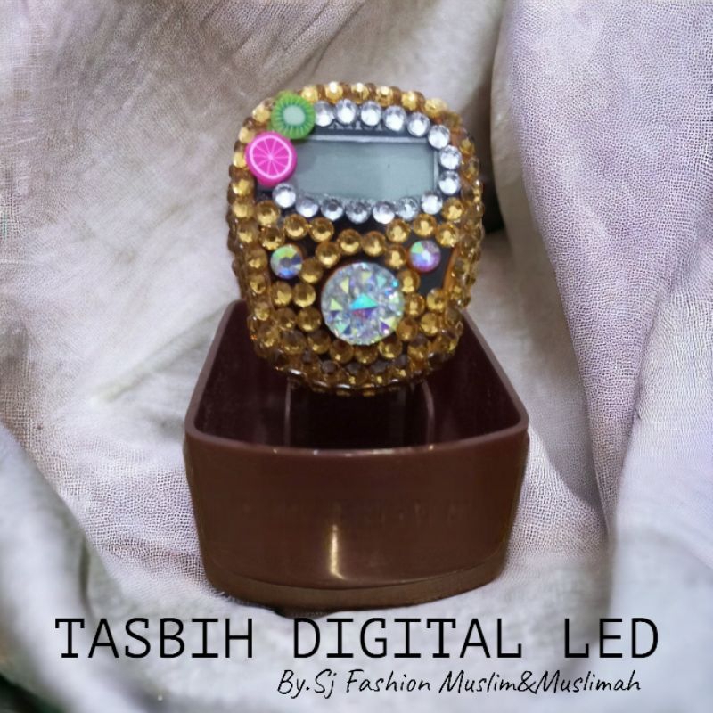 Jual Tasbih Digital Hias Mutiara Led Shopee Indonesia