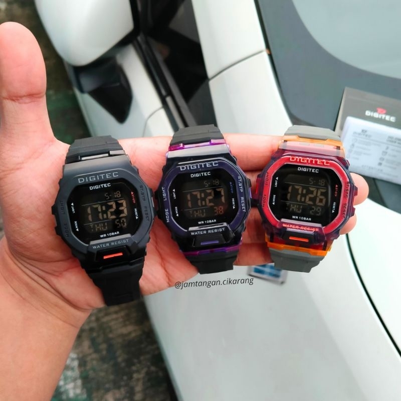 Jual Jam Tangan Pria Digitec Digital Original Dg T Shopee Indonesia