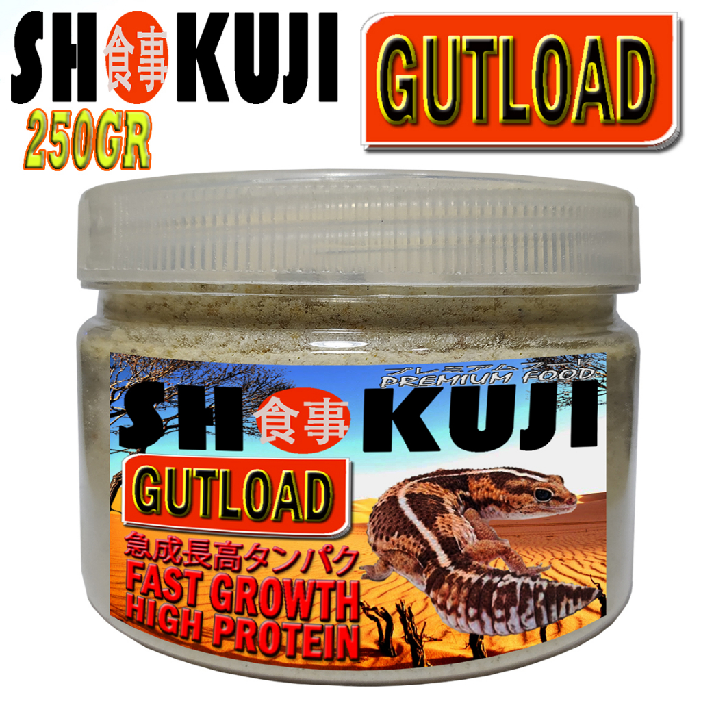 Jual GUTLOAD SUPLEMEN PAKAN JANGKRIK PENGGEMUK PET REPTILE GECKO KADAL