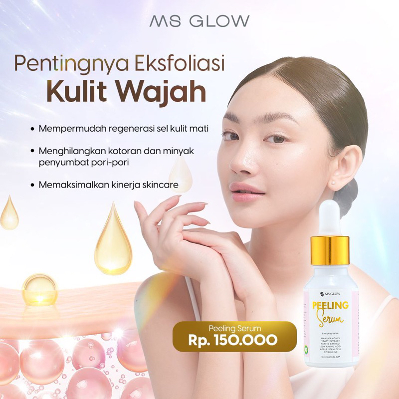 Jual MS Glow Peeling Serum Shopee Indonesia