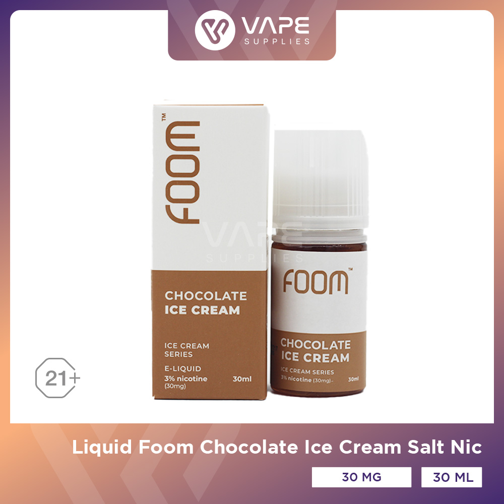 Jual Liquid Foom Chocolate Ice Cream Salt Nic 30ML Shopee Indonesia