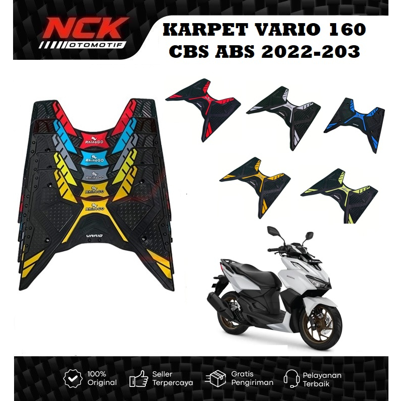 Jual KARPET HONDA VARIO 160 ABS CBS 2022 2024 FOOTREST CARPET Shopee