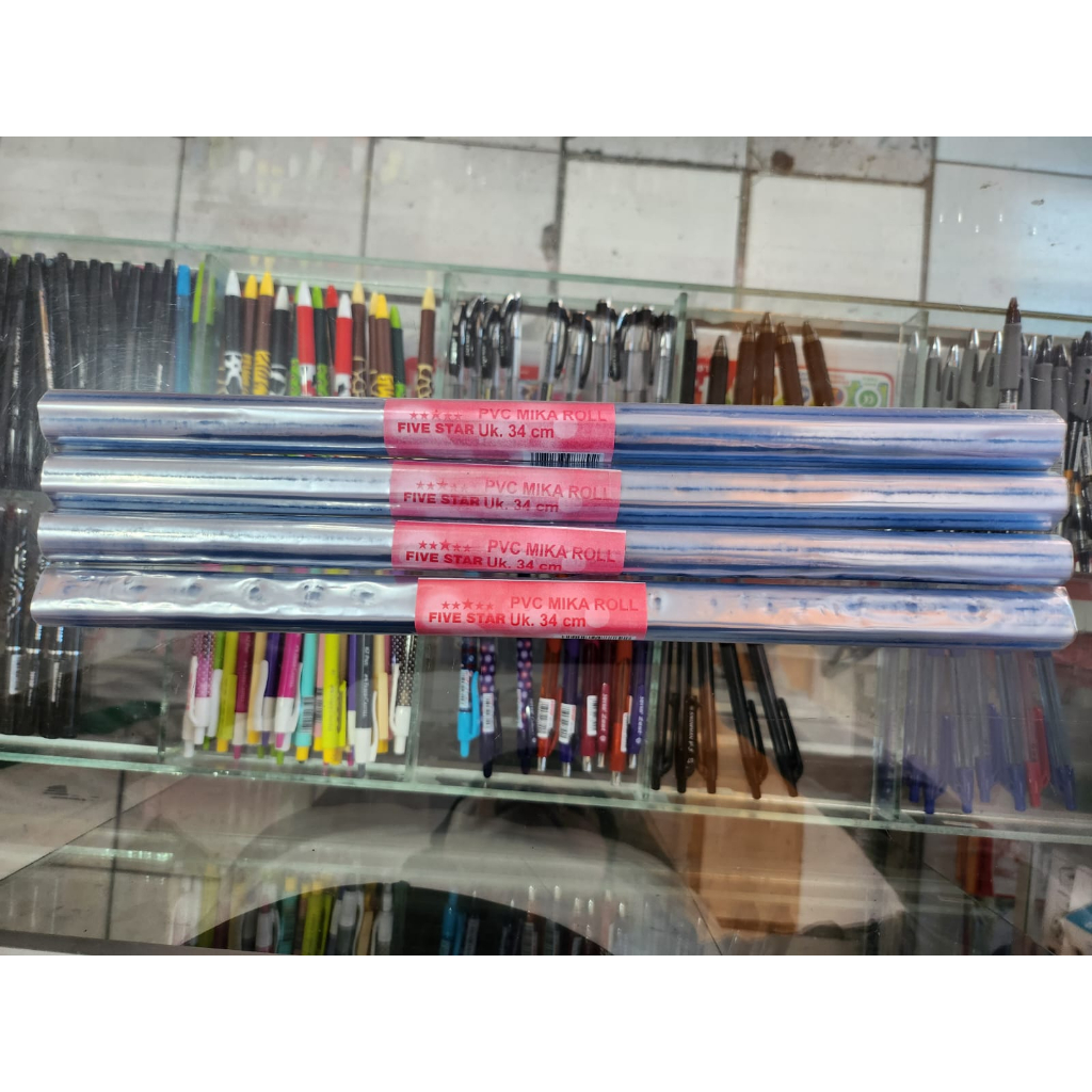 Jual Sampul MIKA BENING BOXY Sampul Buku PLASTIK Sampul QWARTO