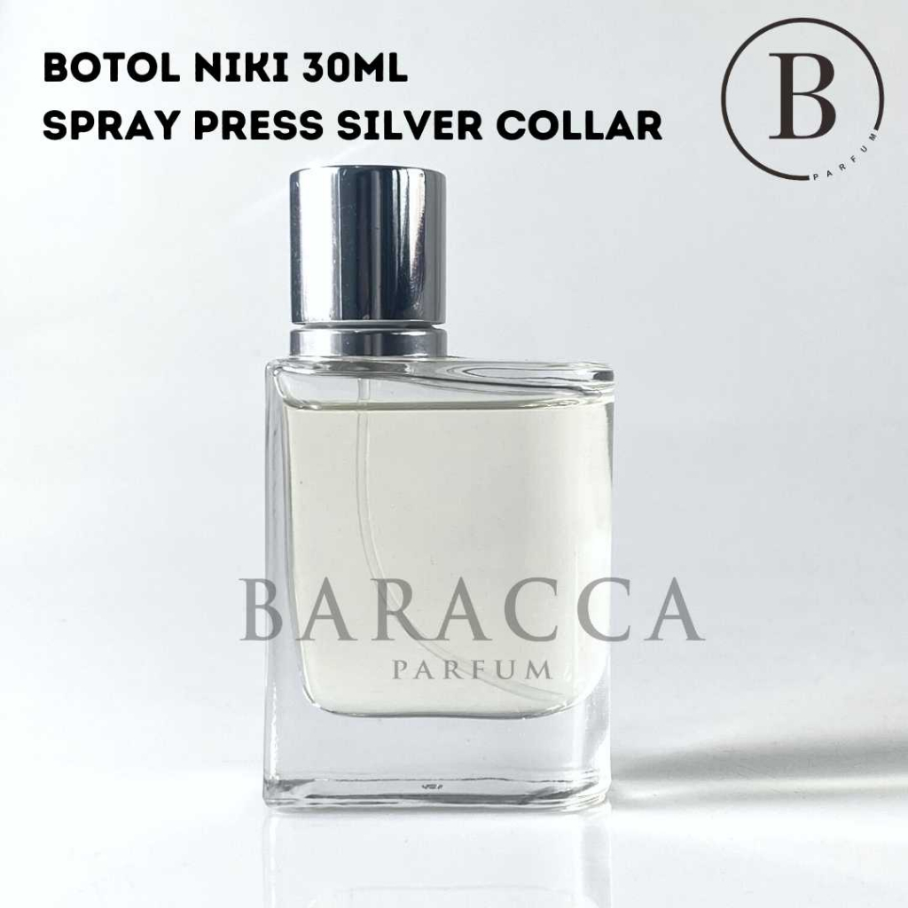 Jual Botol Parfum Niki Ml Press Silver Botol Parfum Kosong Niki