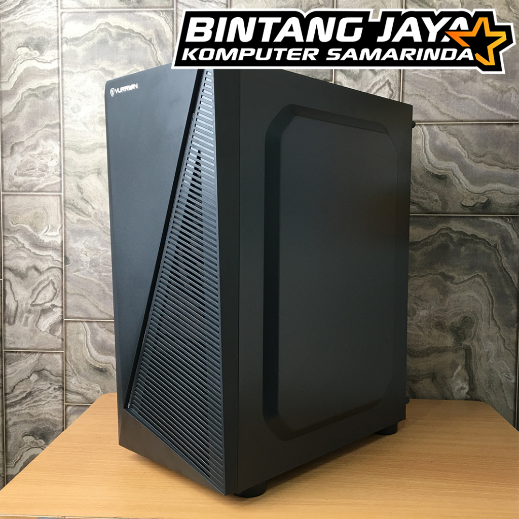 Jual Vurrion Gladius Casing PC Mid Tower ATX Tempered Glass 1 RGB Fan