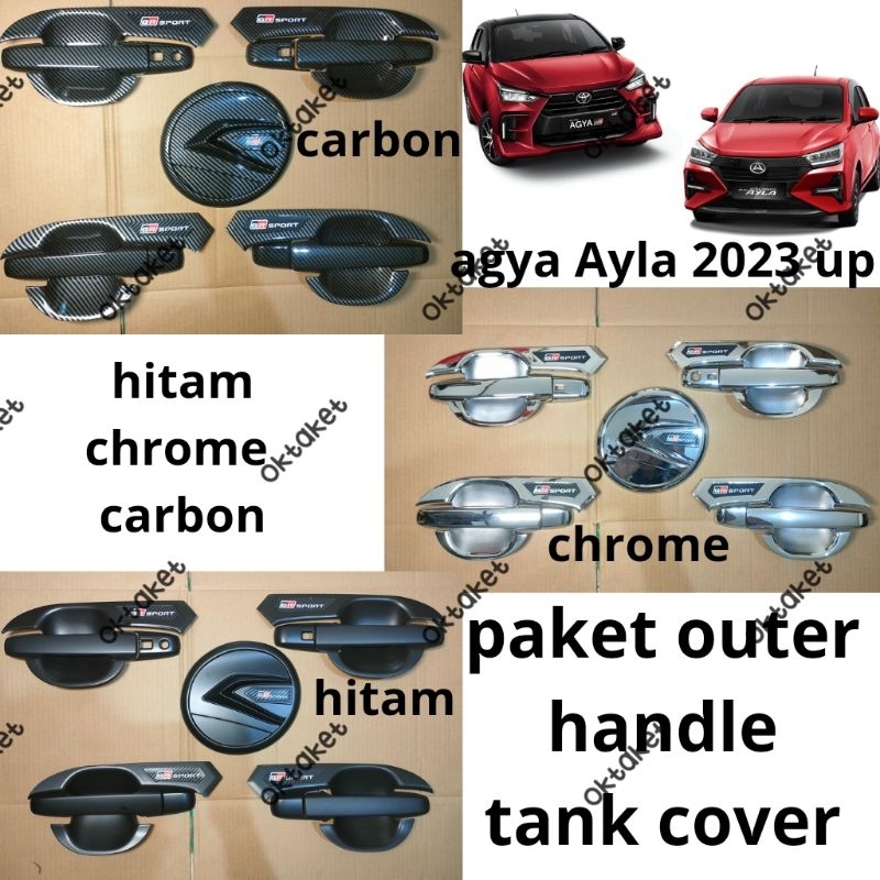 Jual Paket Outer Handle Tank Cover Agya Ayla Gr Sport