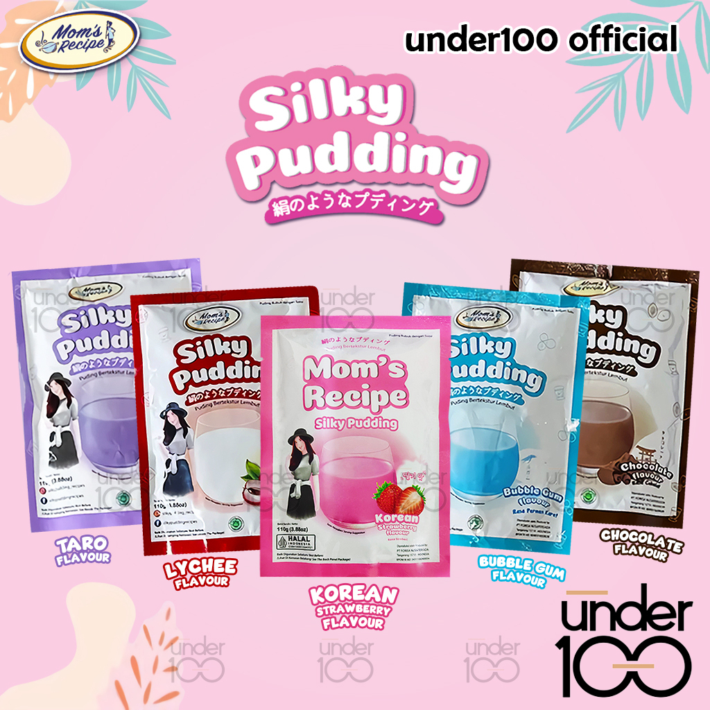 Jual Under100 Mom S Recipe Silky Pudding Pouch 110g Korean Strawberry