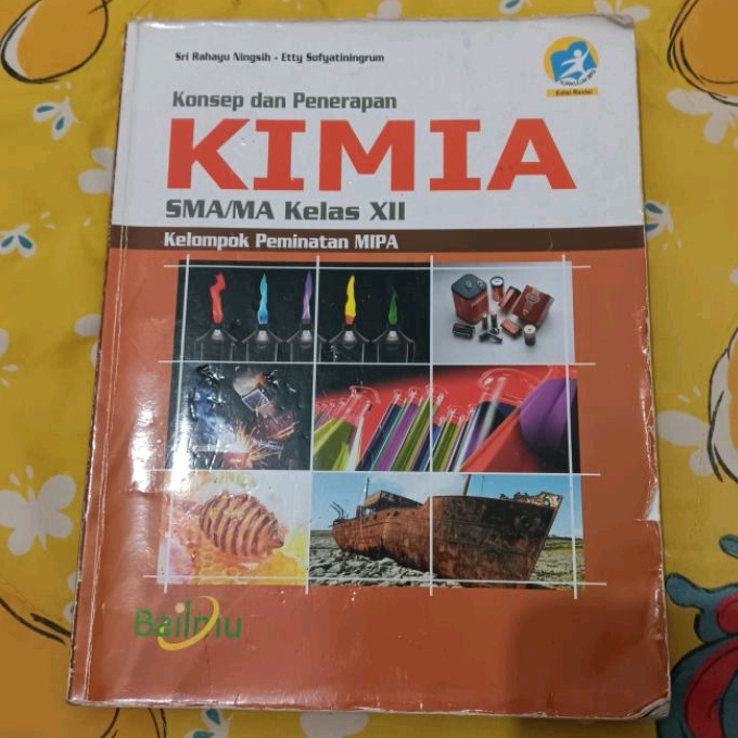 Jual Konsep Dan Penerapan Kimia Sma Ma Kelas Xii Kelompok Peminatan