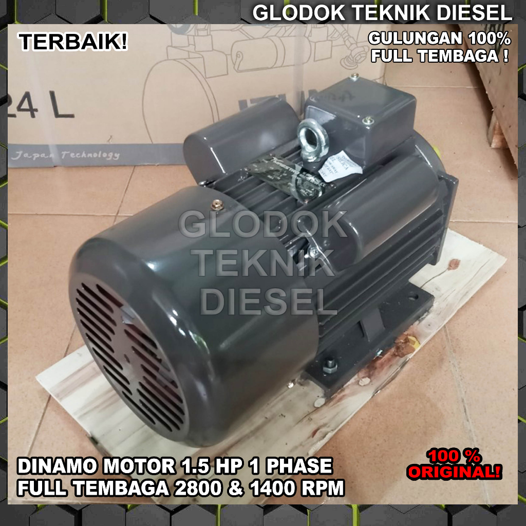 Jual Maestro Dinamo Motor Hp Rpm Pole Phase