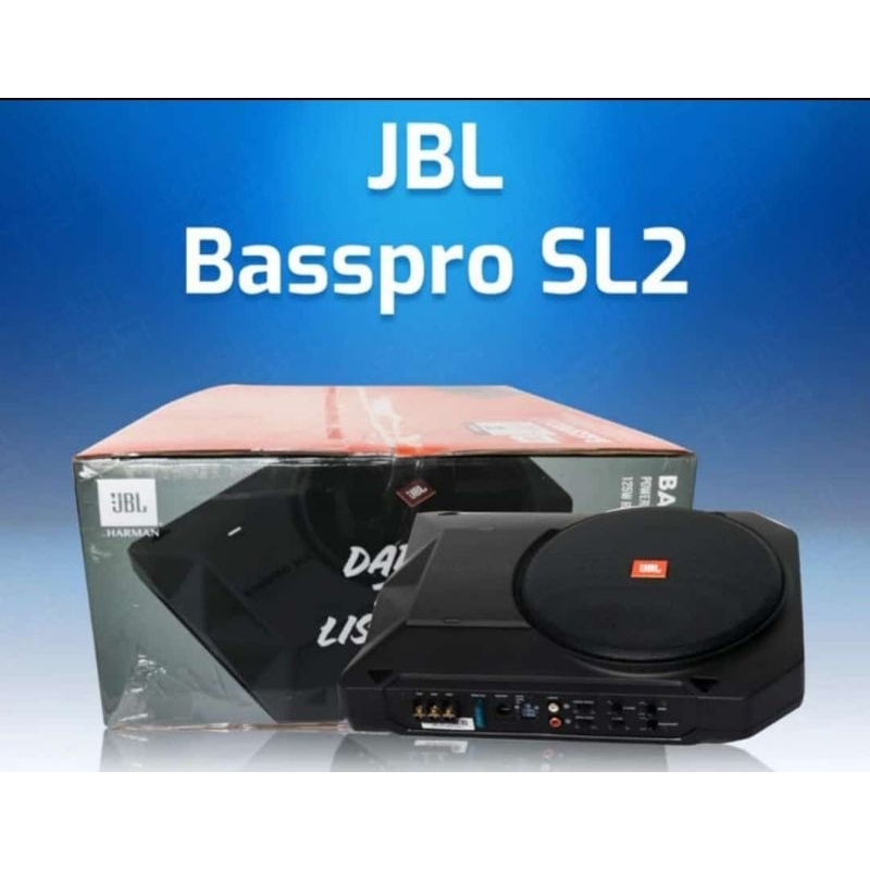 Jual Subwoofer Kolong Aktif Mobil 8 Inch Jbl Basspro Sl2 Original