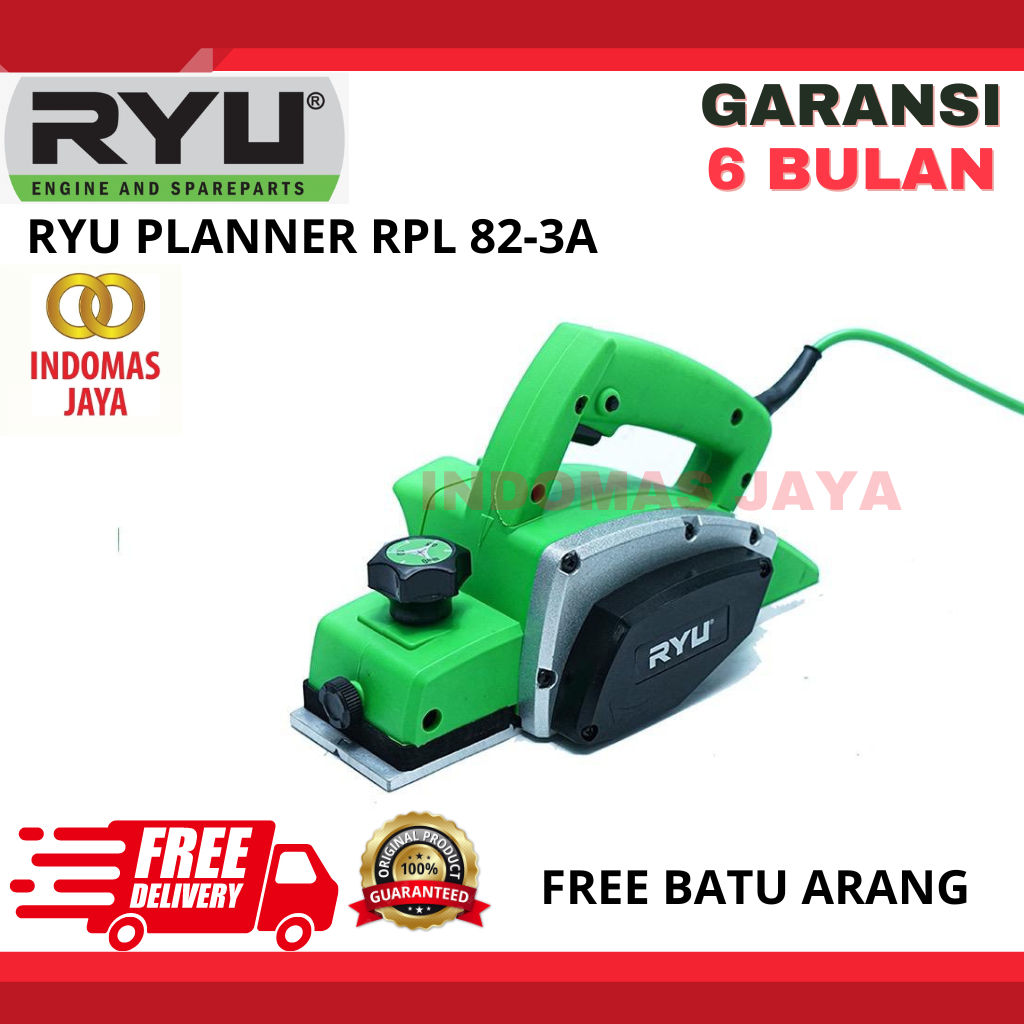 Jual Mesin Serut Planner Ryu Rpl A Mesin Planer Murahmesin