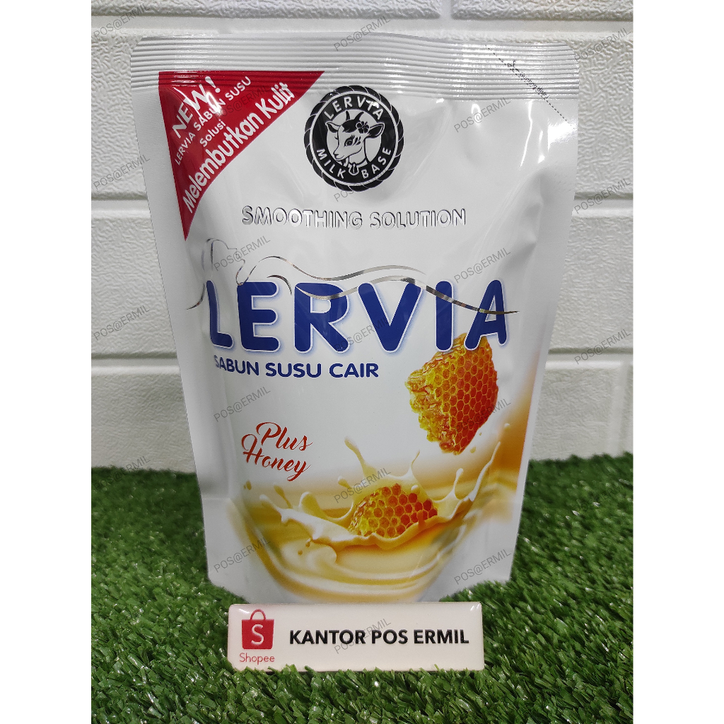 Jual Lervia Sabun Cair 400 ML Pouch Shopee Indonesia