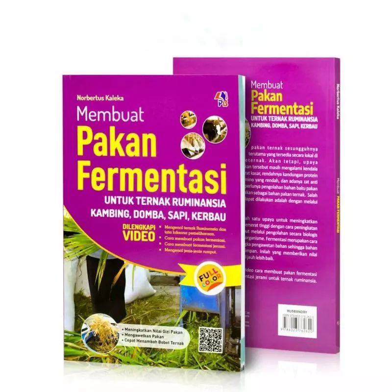 Jual Buku Peternakan Panduan Membuat Pakan Fermentasi Untuk Ternak