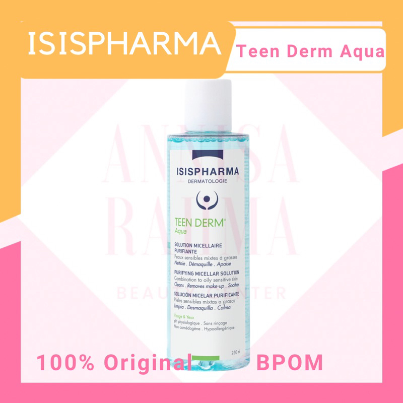 Jual ISISPHARMA Teen Derm Aqua 250ml Shopee Indonesia