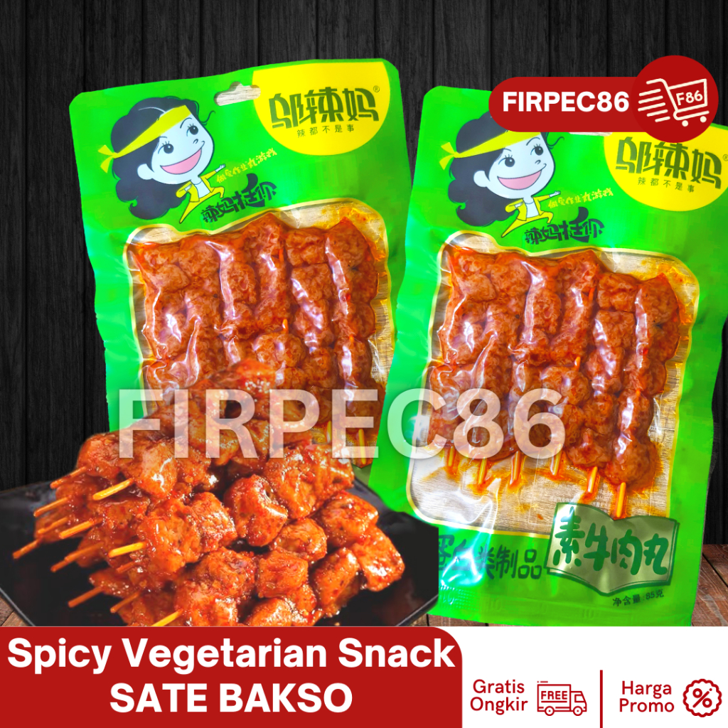 Jual Halal Wulama Gluten Cemilan Snack Vegetarian Latiao La Tiao