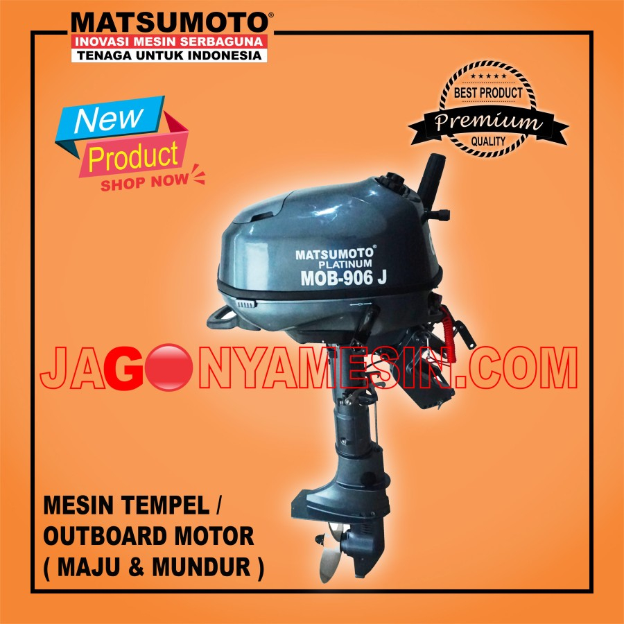 Jual Matsumoto Mesin Tempel Outboard Motor Type Mob J Shopee